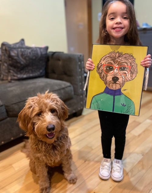 Custom Dog Portrait